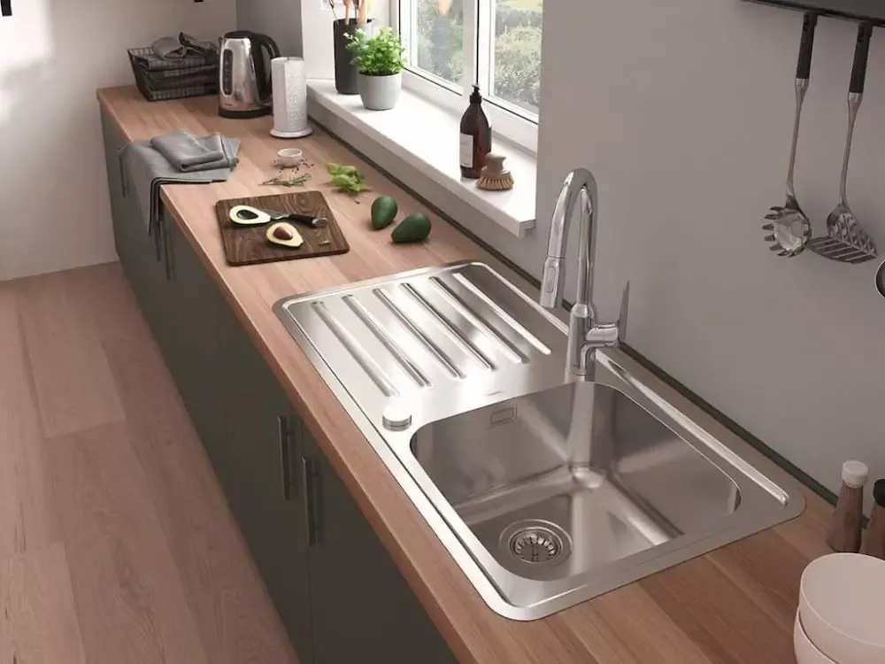 Stainless steel sinks.webp